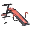 Truusk Sit Up Bank Verstellbare Bauchtrainer Trainingsbank Gepolstert 120kg Belastbar Rot Schwarz 166x53x52 60cm Für Effektives Bauchtraining | Truusk 1